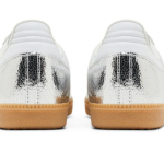 Adidas Samba OG "Silver Metallic Cracked Leather"