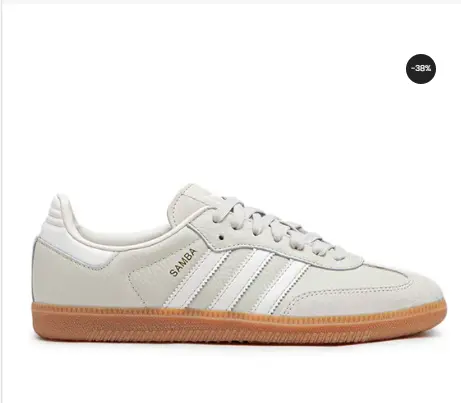 Adidas Samba OG – Aluminum Gum