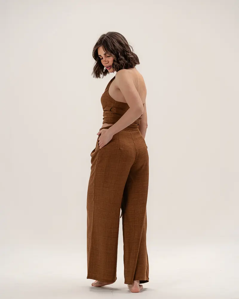 Brown – Linen Set