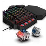 REDRAGON K585 DITI One-Handed RGB Wired Mechanical Gaming Keyboard - Blue Switches