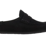 Birkenstock Naples suede loafer-style mules – Black