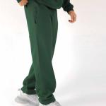 Green Straight Sweatpants