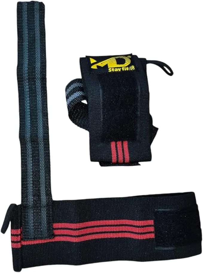MD STAY FIT Wrist Support & Gym Weights with Soldering Tape for Bars
