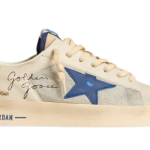 Golden Goose Stardan 'Ivory Blue Star'