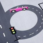 Numbers Road Kids Digital Carpet