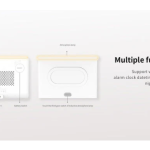 Recci RLS-L12 Wireless Charger with Alarm Clock & Night Light