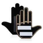 كف ليد مضيئ للزجاج الخلفي  للسيارة