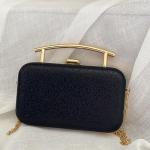Black Château Clutch