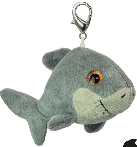 Shark Orbys Plush Clip