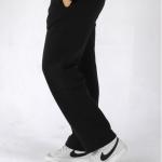 Black Straight Sweatpants