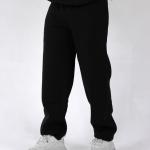 Black Straight Sweatpants