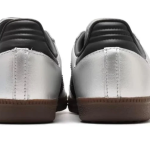 Adidas Samba OG – Silver Metallic Black Gum