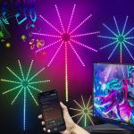 ليد الوان بالريموت