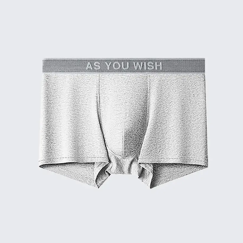 Men's Breathable Comfort Anti-Bacterial 80S Cotton Boxer Briefs