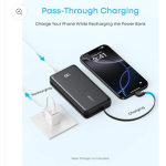 Anker Zolo Power Bank, 20,000mAh 22.5W