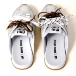 New Balance 530 SL Mule Miu Miu White