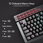 REDRAGON K550W Yama Mechanical Keyboard, RGB