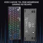REDRAGON K516 PRO Shiva TKL RGB Wireless Membrane Gaming Keyboard