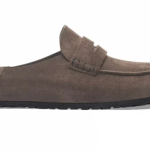 Birkenstock Naples Wrapped Concrete Gray