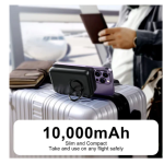 Joyroom JR-W050 20W Magnetic Suction Ring Holder Wireless Charging Power Bank 10000mAh