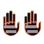 كف ليد مضيئ للزجاج الخلفي  للسيارة