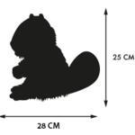 Plush Toy Beaver