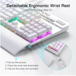 REDRAGON K550W Yama Mechanical Keyboard, RGB