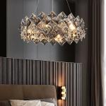 Crystal chandelier 50cm-Gold