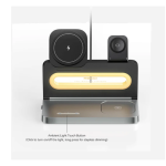 Recci 4 in 1 Wireless Charging 15W Ambient Light RCW-49