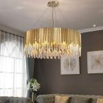 Crystal chandelier 50cm-Gold