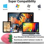 ماوس لاسلكي شكل فراولة