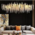Crystal chandelier 100cm-Gold