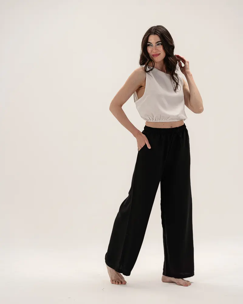Black – Linen Pants