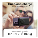 Joyroom JR-W050 20W Magnetic Suction Ring Holder Wireless Charging Power Bank 10000mAh