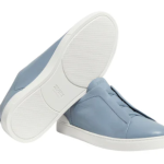 LIGHT BLUE TRIPLE STITCH™ SECONDSKIN SNEAKERS Light Blue