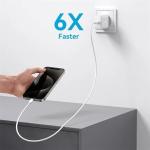 Joyroom JR-TCF24 PD 30W Fast Charging EU Plug Charger-White