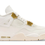 Jordan 4 Retro Miltalic – Gold