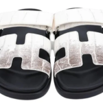 Hermes Chypre sandal Himalaya Crocodile Limited