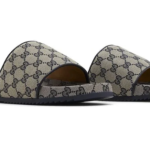 Gucci GG Slide Sandal 'Beige Blue Monogram'