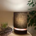 Table Lamp Brown 30x50cm