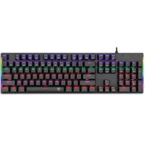 T-DAGGER Double-shot Gaming Mechanical Inject Keyboard - Blue, T-TGK310 NAXOS