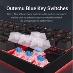 REDRAGON K552 Mechanical Gaming Keyboard - BLUE Switches