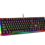 REDRAGON K577R Kali Gaming Mechanical Keyboard - Red Switches (Black)