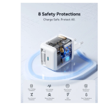 Joyroom JR-TCL06 67W Fast Charger with Built-in Retractable Cable