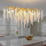 Crystal chandelier 100cm-Gold