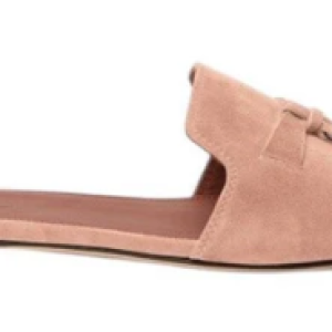 Loropiana Summer Charms Sandal Suede Goatskin Precious Rose