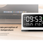 Recci RLS-L12 Wireless Charger with Alarm Clock & Night Light