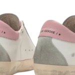 Golden Goose Super-Star white/grey/pink