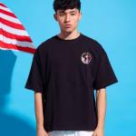 Black No Stress Oversized T-Shirt