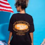 Black Dream Chaser Oversized T-Shirt